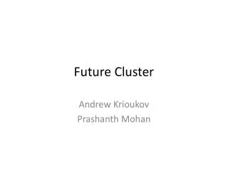 Future Cluster
