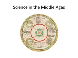 Science in the Middle Ages