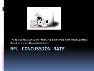 NFL Concussion Rate