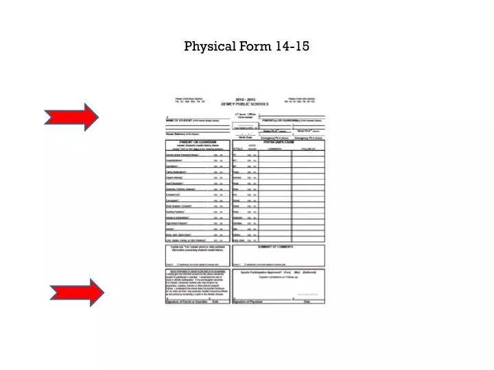 physical form 14 15