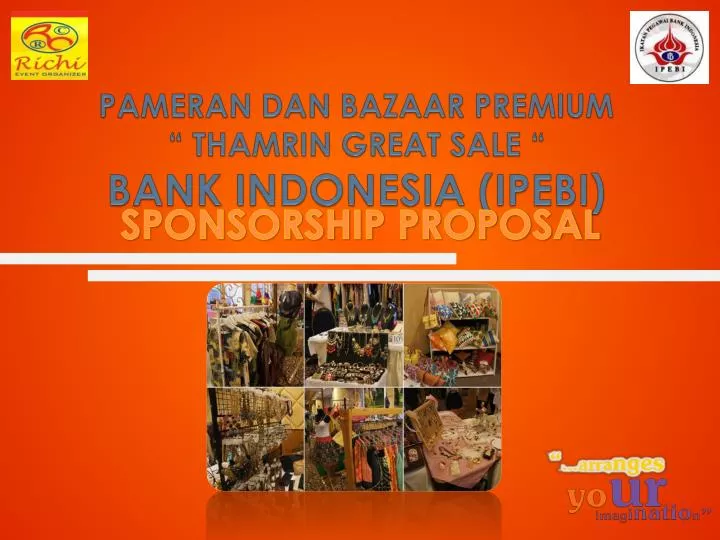 pameran dan bazaar premium thamrin great sale bank indonesia ipebi