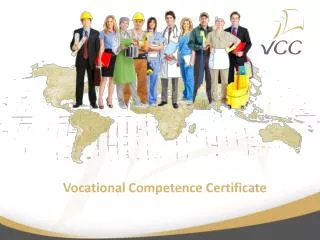 Vocational Competence Certificate