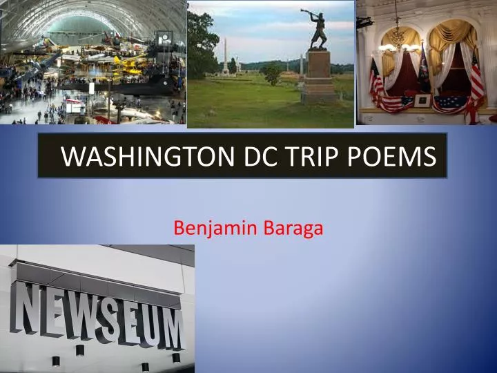 washington dc trip poems