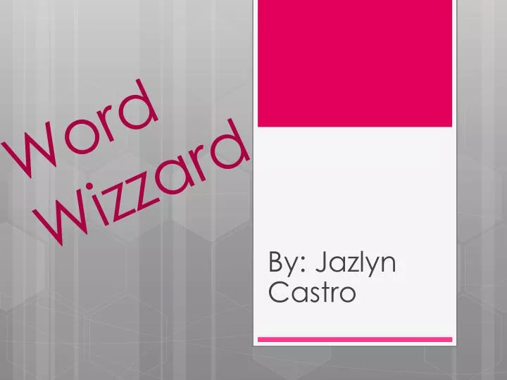 word wizzard