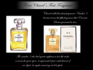Coco Chanel's First Fragrance