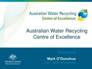 Australian Water Recycling Centre of Excellence