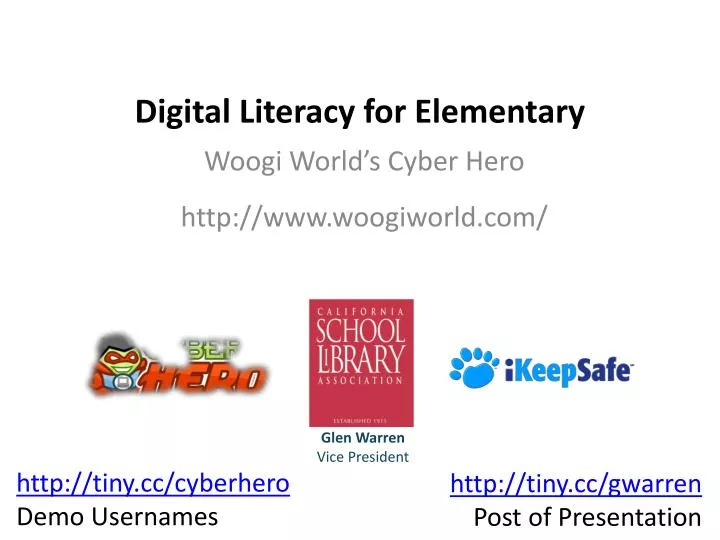 digital literacy for elementary