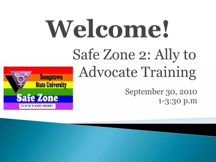 safe zone 2 ally to advocate training