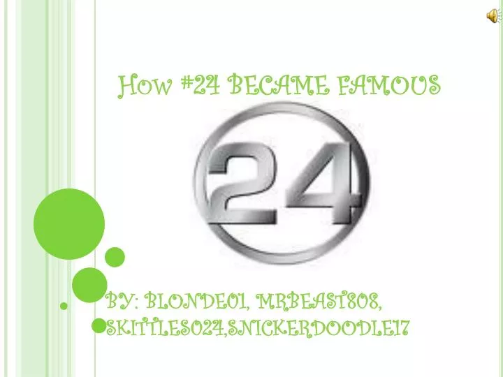 how 24 became famous