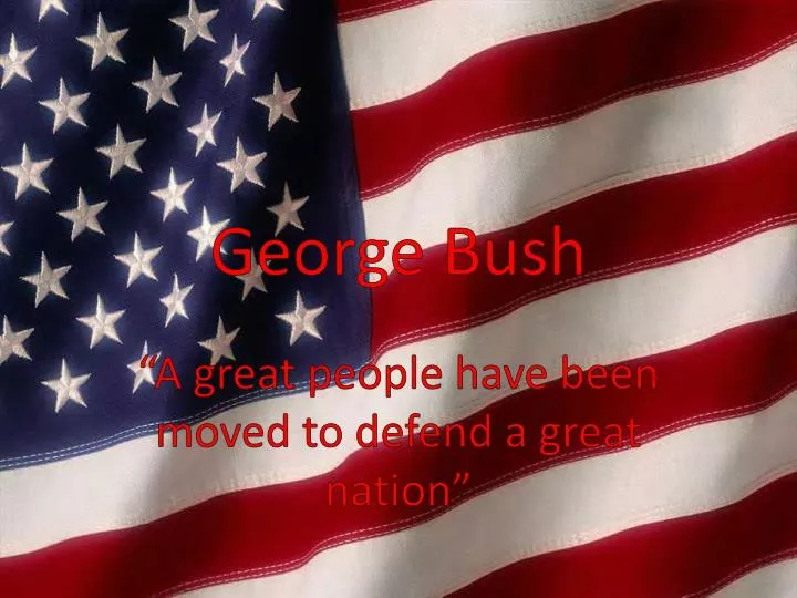 george bush