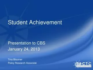 Student Achievement