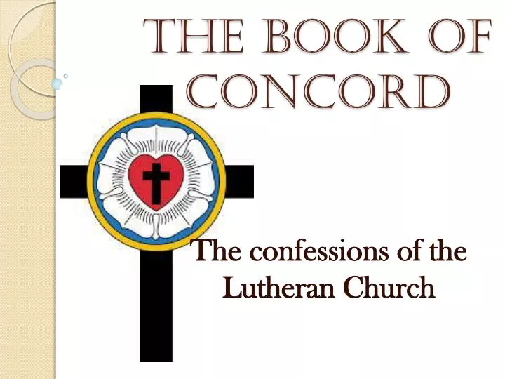 the book of concord