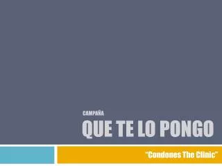 campa a que te lo pongo