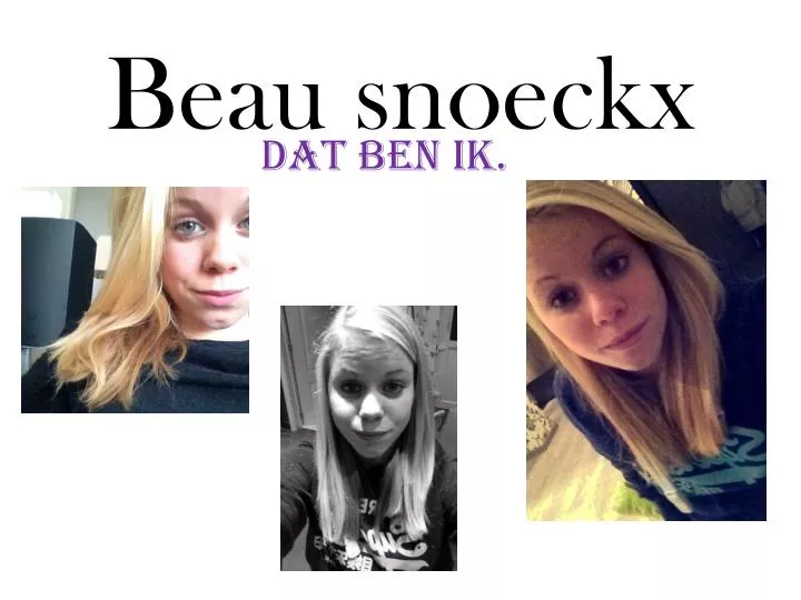 beau snoeckx beau snoeckx