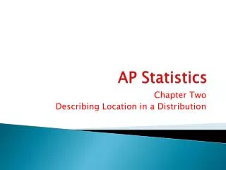 ap statistics