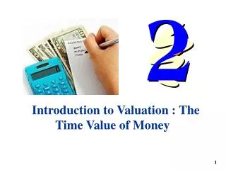 Introduction to Valuation : The Time Value of Money