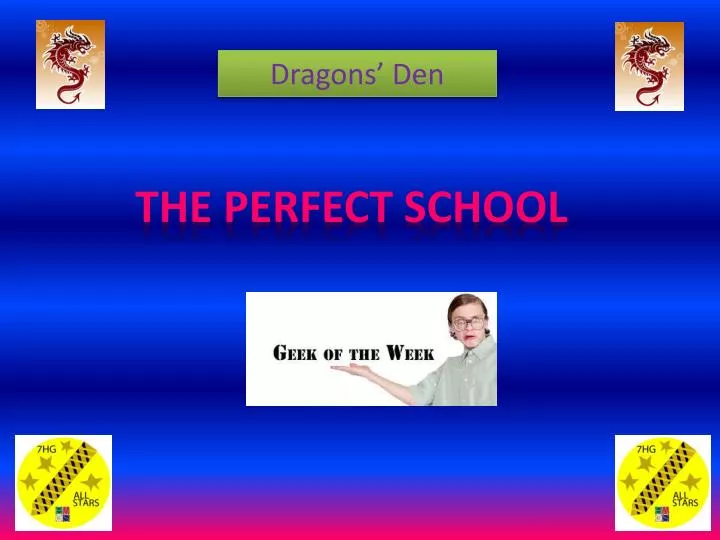 the perfect school presentation