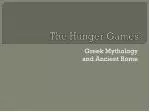 The Hunger Games - slide 1