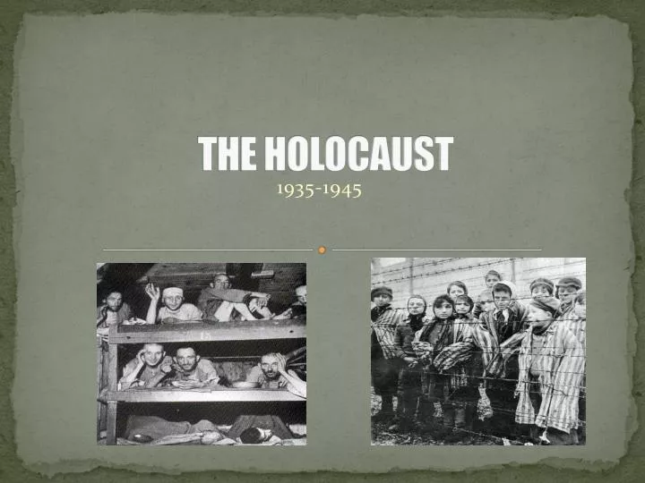 the holocaust