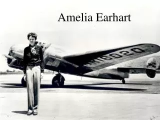 Amelia Earhart