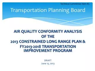 Transportation Planning Board