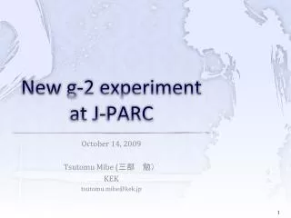 N ew g-2 experiment at J-PARC