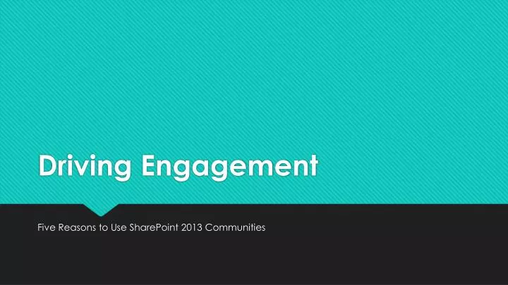 driving engagement