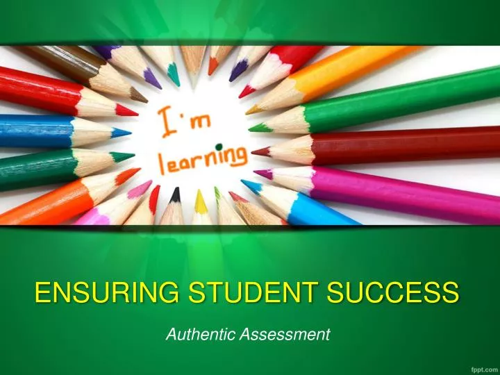 ensuring student success