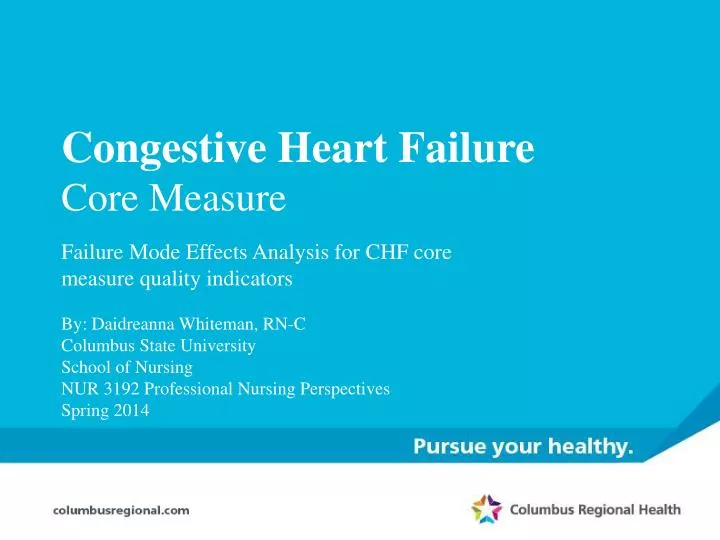 congestive heart failure