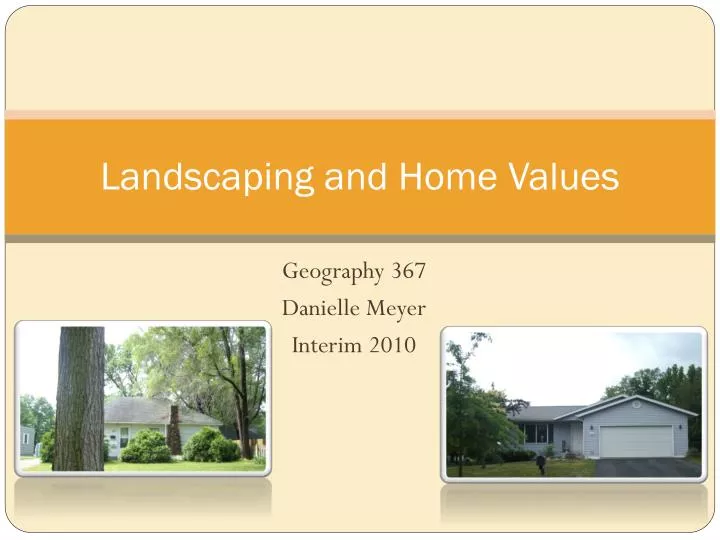 landscaping and home values