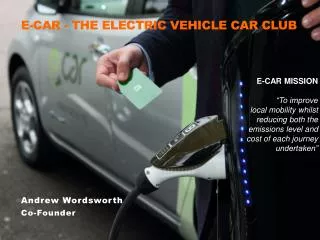 E-CAR MISSION