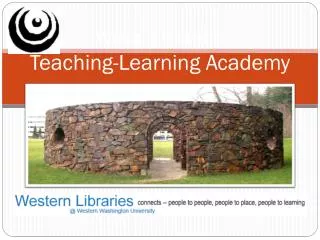 Welcome to the Teaching-Learning Academy