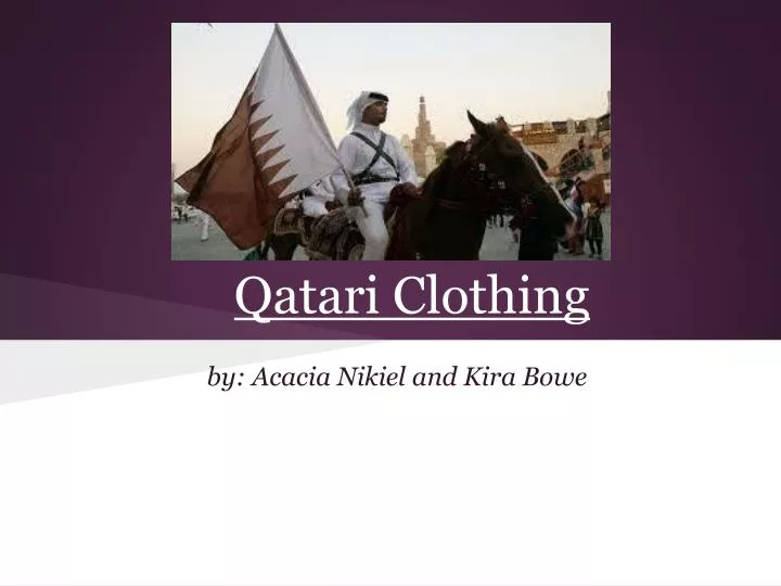 qatari clothing