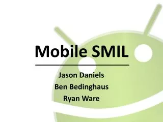 Mobile SMIL