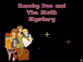 Scooby Doo and The Math Mystery