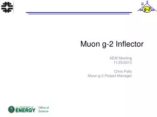 Muon g-2 Inflector