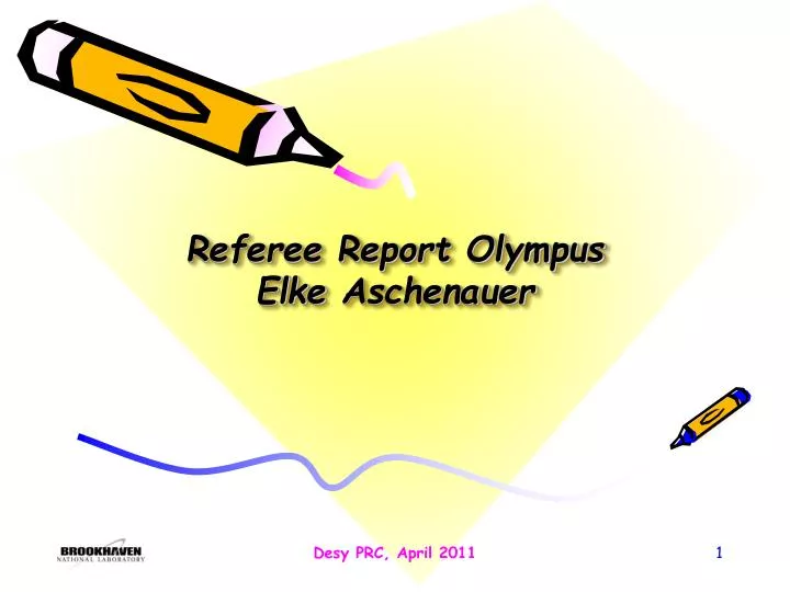 referee report olympus elke aschenauer