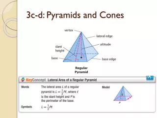 3c-d: Pyramids and Cones