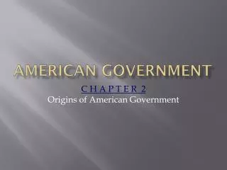 American Government