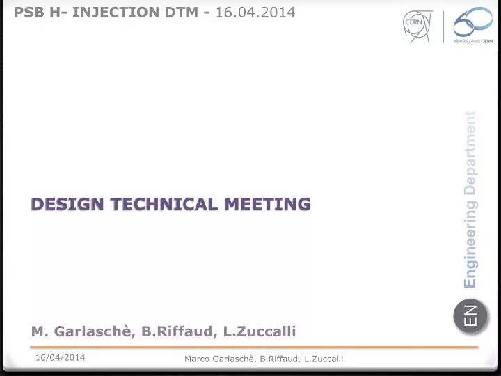 design technical meeting