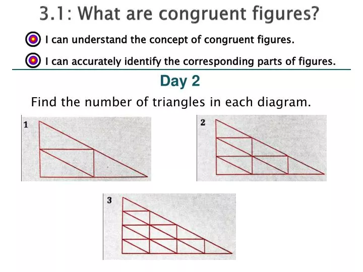 3 1 what are congruent figures
