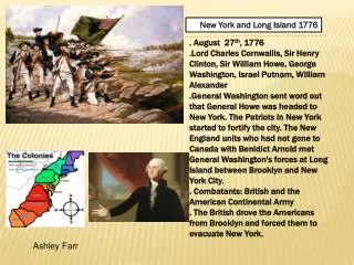 New York and Long Island 1776