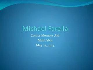michael farella
