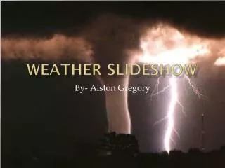Weather Slideshow