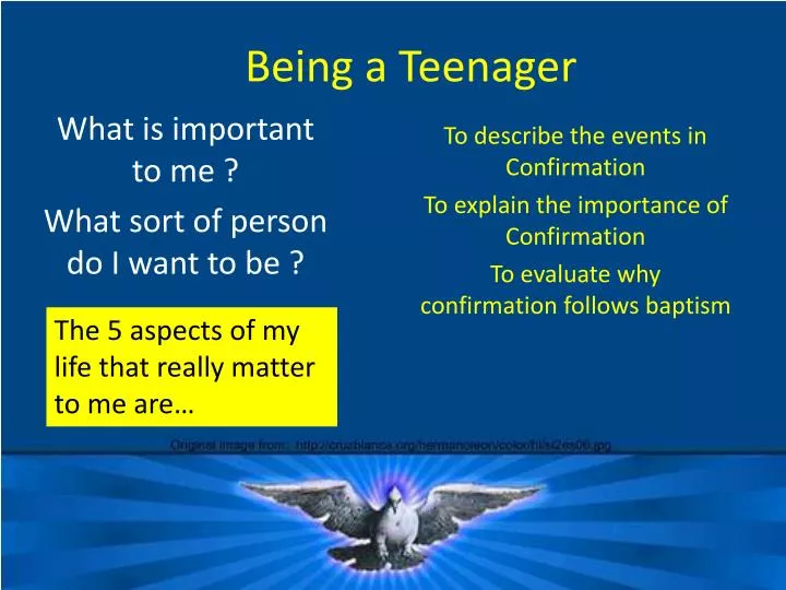 being a teenager