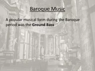baroque music