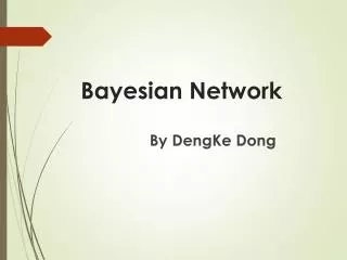 Bayesian Network