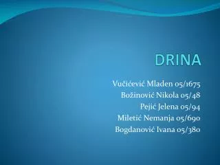 drina