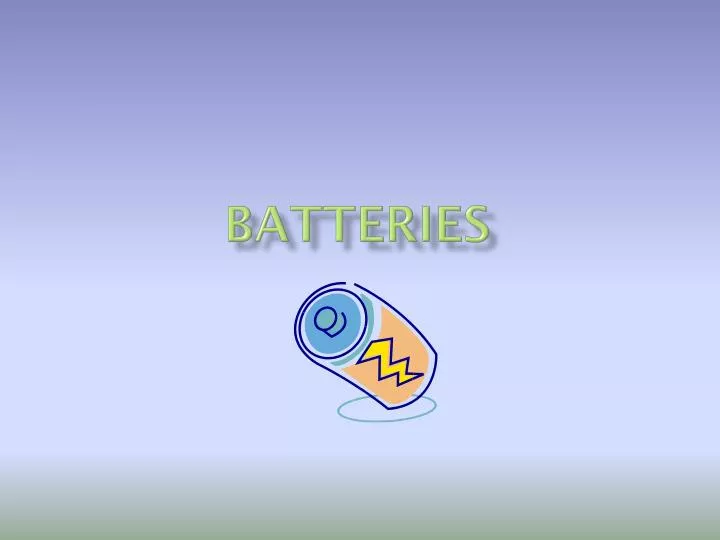 batteries