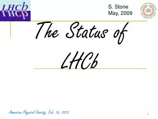 The Status of LHCb